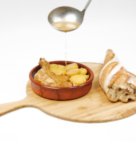 Poulet au cidre